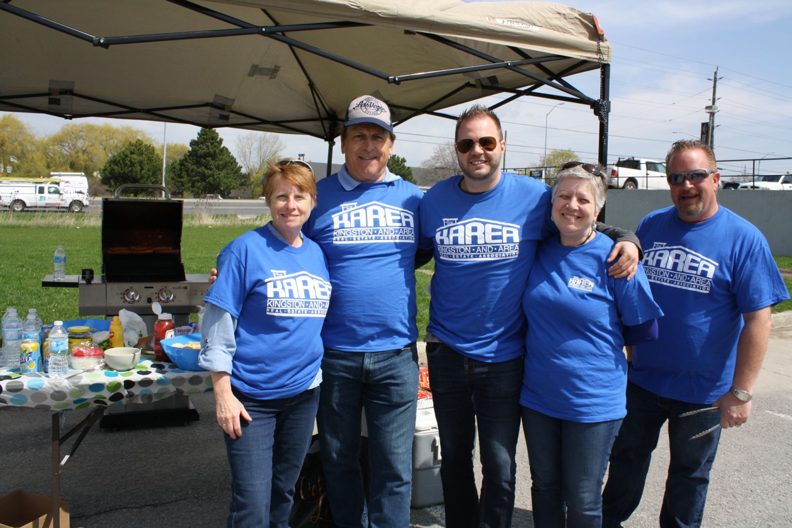 Photo title text (Left to Right): Barb Guiden, Wayne Spalding, Mat Clancy, Sylvie DesHaies, Jamie Quinn.